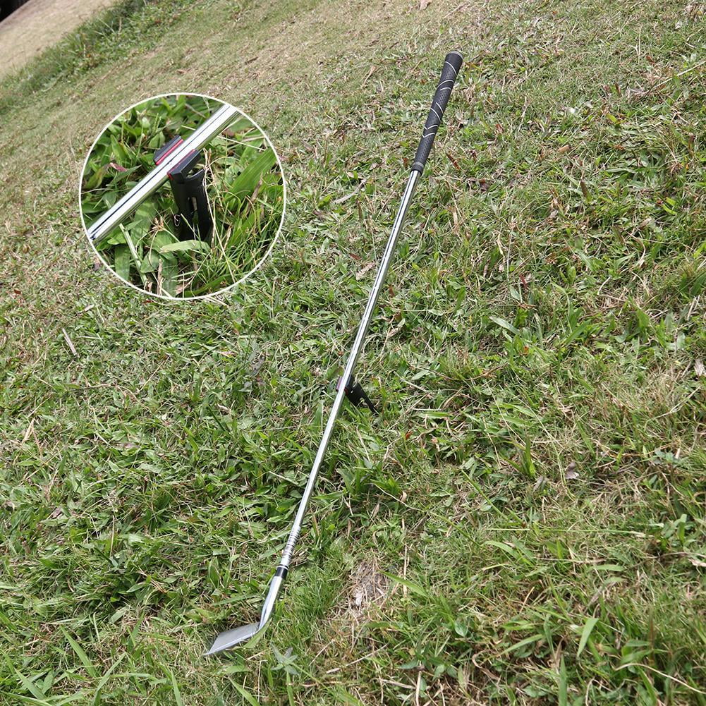 Buy Portable Putter Prop Kickstand Snap On Golf Club Wedge Stand Holder