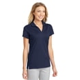 thumbnail image 4 of Port Authority Adult Female Women Plain Short Sleeves Polo True Navy Large, 4 of 6