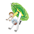 thumbnail image 5 of PSD Rick & Morty Mix Hanging Air Freshener 3 Pack infused with Coconut Scent., 5 of 5