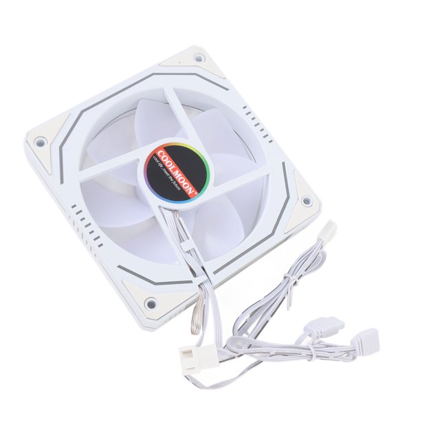 RGB CPU Fan, 120mm 3 Pin ARGB Case Fan PWM Control, 800 to 1800RPM Cooling Fan, PWM PC Fan for Computer Chassis & CPU Radiator