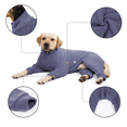 thumbnail image 2 of GASTROPOD Dog Pajamas,Comfortable Stretch Dog Costume,Cozy Fleece Lining Pet Jumpsuits, 2 of 3