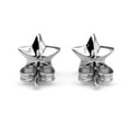 thumbnail image 7 of Cate & Chloe Lealani 18k White Gold Plated Dainty Stud Earrings for Women with Swarovski Crystals, 7 of 7
