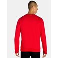 thumbnail image 3 of Holiday Time Men's & Big Men's Christmas Santa VIP Lightup Crewneck Fleece Sweatshirt, Sizes XS-3XL, 3 of 5