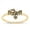 Gold-Tone, variant on Sterling Silver Legendary Dragon Ring Size 10