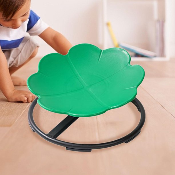 Balance de silla giratoria para niños Juguete Nonslip Practical Balance de entrenamiento Sensorial Silla de juguete Silla de rotación para niños Niños Verde