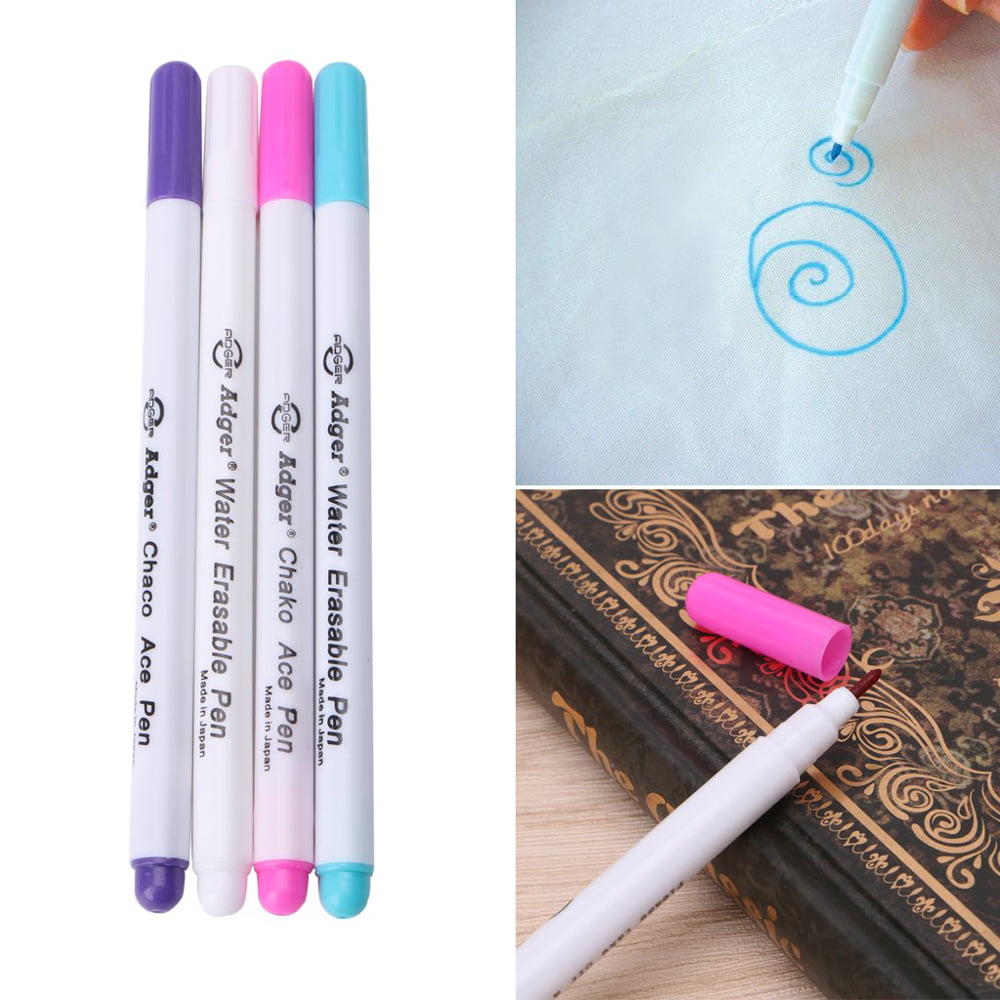 Disappearing Ink Fabric Marker Pen Water Soluble Ink Fabric Pen - China  Marker Pen, Air Erasable Pen