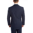 thumbnail image 2 of Mens Suit Three Piece Slim Fit Solid Collar Vest Suits, 2 of 3