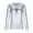 Silver, variant on LYXSSBYX Mens Shirts Long Sleeve Bright V-neck Youth Trend Slim Fashion Long-sleeved T-shirt Color Bottoming Shirt Performance Clothes Top