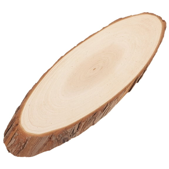 BESTONZON DIY Coffee Wood Round Basswood Unfinished Cutout for Home Centerpiece and Painting