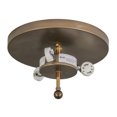 thumbnail image 2 of Meyda Tiffany 164280 Running Horses 3 Light 16" Wide Semi-Flush Drum Ceiling Fixture -, 2 of 7