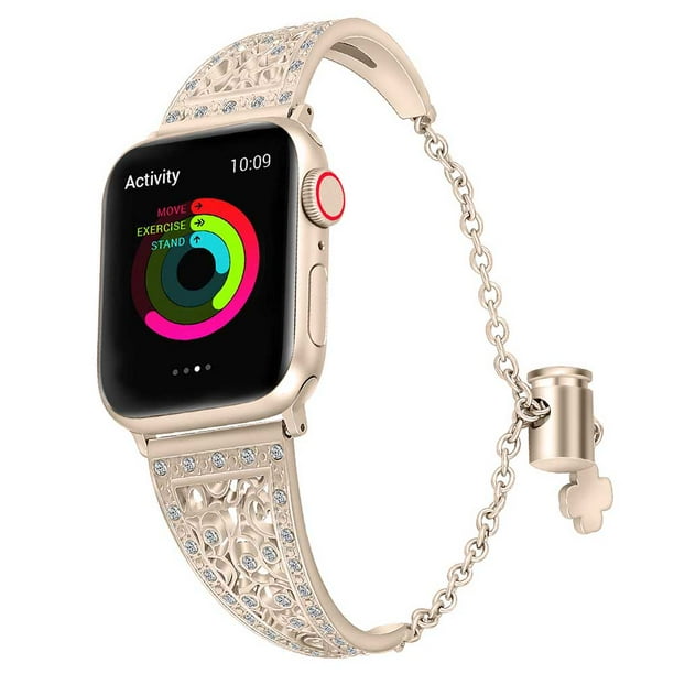 Correa Extensible Acero Para Apple Watch Series Se 5 4 3 Levamdar 2033274 2 Walmart en linea