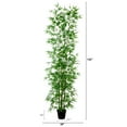 thumbnail image 2 of Nearly Natural 11ft. Artificial Green Bamboo Tree, 2 of 6