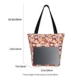 thumbnail image 5 of Kll Tote Bag For Women Maneki-Neko Cats Print Shopping Grocery Reusable Bags For Office School Shopping Travel, 5 of 8