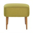 thumbnail image 1 of Safavieh Jerry Birch Wood Ottoman in Green, 1 of 4