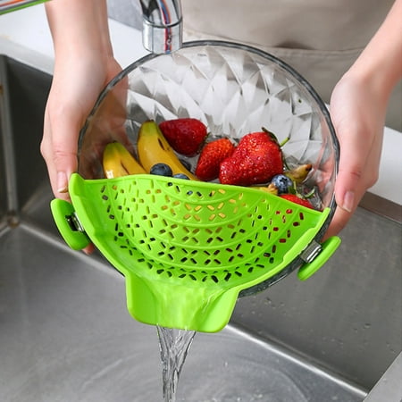 HUACA 1 piece of silicone water drainer pot side draining water block