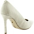 thumbnail image 5 of Sam Edelman Hazel Light Natural Stiletto Heel Pointed Toe Wide Dress Pumps (Light Natural, 9), 5 of 6