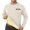 Beige, variant on Sweatshirt Mens Warm Comfortable Crewneck Long Sleeve Pullover Soft Casual Athletic Wear Top