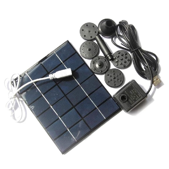 6Volt Solar Powered Water Pump Outdoor Pool Pond Bird Bath Solar Powered Pump
