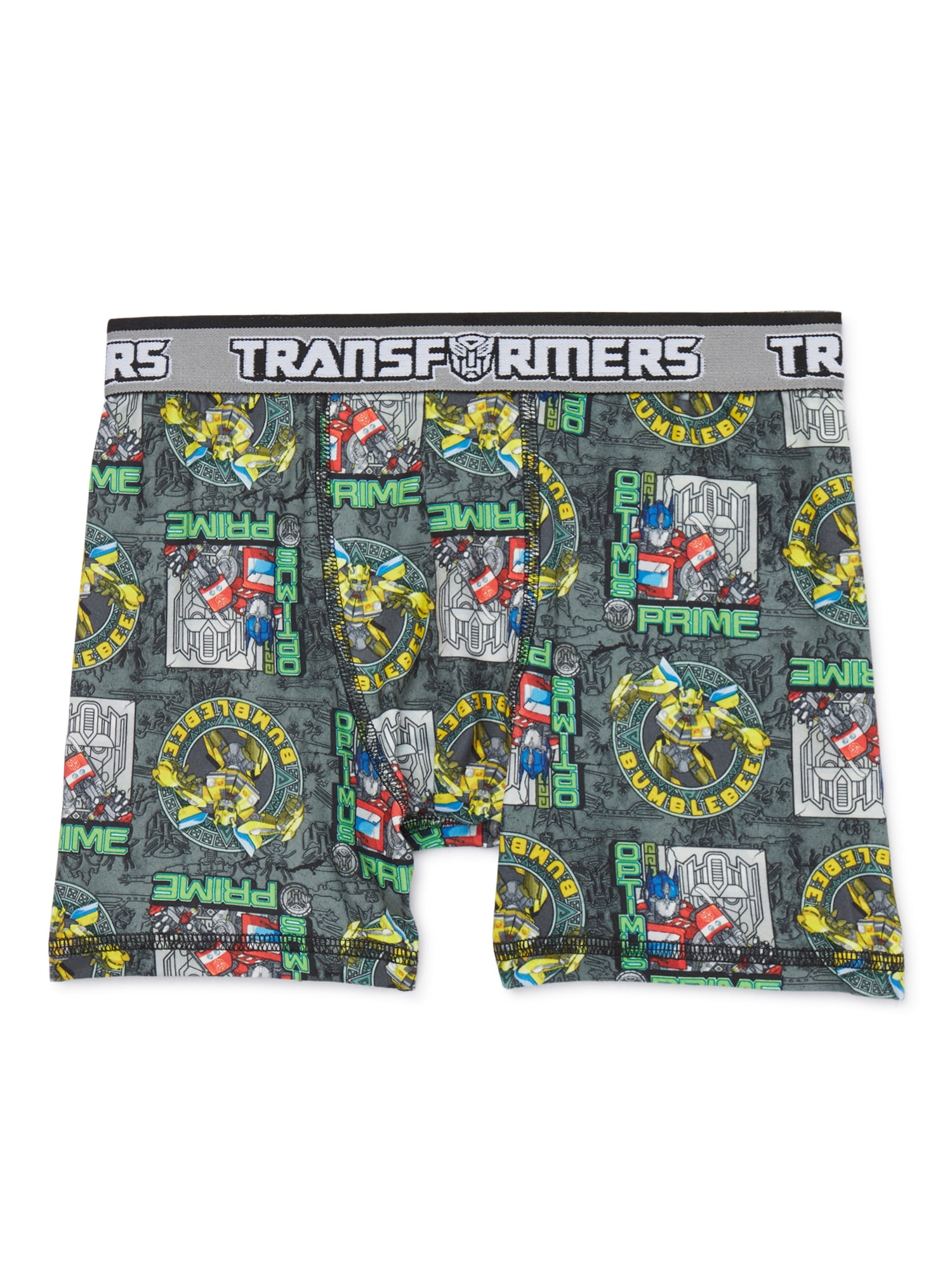 Transformers Boys’ Rise of the Beasts Print Boxer Briefs, 4-Pack, Sizes XS-XL
