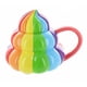 thumbnail image 2 of Taza de café Seven20 Rainbow Emoji, 600 ml, cerámica, con tapa, 2 of 6