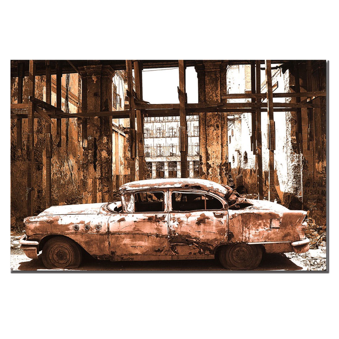 Trademark Fine Art "Old Times" Canvas Art