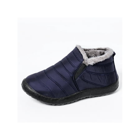 

Colisha Black Boots Ladies Keep Warm Snow Boots Winter Waterproof Anti Slip Shoes Black Boots for Women and Mens