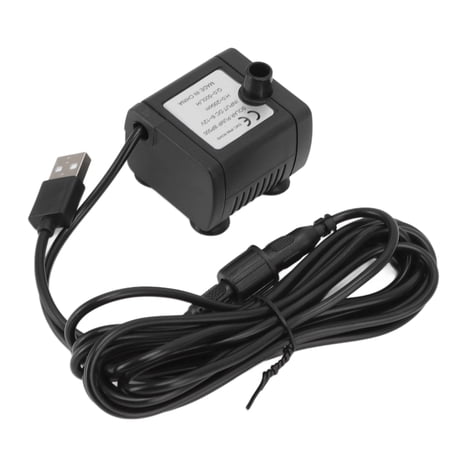 DC6-12V Miniature Water Pump 0-200cm Head Easy Install Multipurpose for Fish Tanks & Aquariums