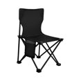 thumbnail image 2 of Lightweight Folding Camping Chair, Stable Portable Compact for Outdoor Camp, Travel, Beach, Picnic, Festival, Hiking, Backpacking, Supports 400Lbs Black Extra Large, 2 of 10