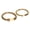 A pair in gold, variant on Personalized Engraved Couple Bracelet Set with Eternal Rose Box | Romantic Gift