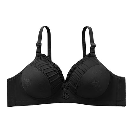 

Women No Steel Ring Breathable Mesh Bra Large Size Chemise Comfort Underwear Women Thin Push Up Bra