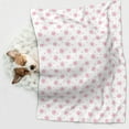 thumbnail image 6 of Yiaed Animal Pink Color Paw Print Dog Blankets-Cat Blanket Washable for Couch Protection,Puppy Blanket, Soft Plush Reversible Throw Furniture Protector-Medium, 6 of 8