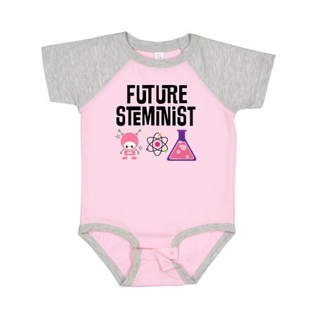 

Inktastic Science Future STEMinist Scientist for Girls Gift Baby Girl Bodysuit