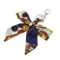 thumbnail image 5 of Unique Bargains 1 Pc Fashion Bow-knot Scarf Bag Charm Bag Accessories Blue, 5 of 5