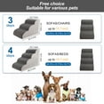 thumbnail image 3 of 4-Tiers Dog Stairs & Ramp Suitable for Beds and Sofas, Pet Stairs of Height Suitable for Small Dogs and Cats, 3 of 7
