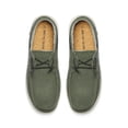 thumbnail image 3 of Bruno Marc Mens Comfort Slip-on Canvas Loafers Casual Boat Shoes SBLS223M OLIVE/GREEN Size 13, 3 of 10