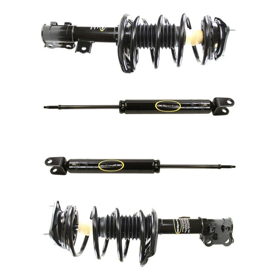 For Hyundai Elantra 2007 2008 2009 2010 Monroe Front Rear Shocks Struts - BuyAutoParts