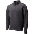 thumbnail image 3 of TGW Men's Quilted Golf Pullover Jacket for Golfing Charcoal M, 3 of 6