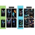thumbnail image 1 of Luminous Children's Scratch Art Doodle Bookmarks Handmade Early Education Toys Colorful Glow-in-the-dark Scratch Picture Cards, 1 of 6
