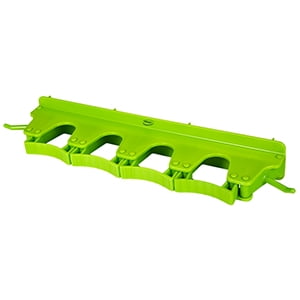 

Vikan Wall Bracket for 4-6 Tools - Lime (2 Units)