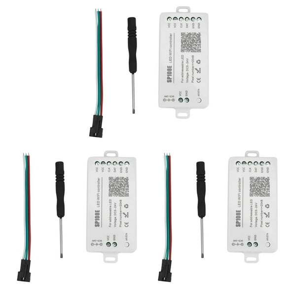 3X SP108E LED Wifi Magic Controller WS2812B WS2813 Etc LED Strip Module Light Smart APP Wireless Control