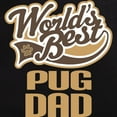 thumbnail image 3 of CafePress - Pug Dad Dog Gift Men's Dark Pajamas - Men's Dark Loose Fit Cotton Pajama Set, 3 of 7