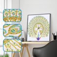 thumbnail image 2 of Reloj Forma Especial Ygjytge DIY Pavo Real, 2 of 9
