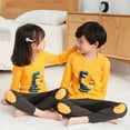 thumbnail image 1 of Pijamas de Navidad para niños y niñas, ropa de dormir de algodón, traje de dibujos animados, invierno, 2020, 1 of 4
