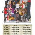 thumbnail image 3 of Blanket Michael Actors B. Jordans Throw Flannel Blankets Warm Soft Cozy Fuzzy Air Conditioning Blanket for Living Room Sofa Bed Gift Blankets for All Seasons 30"x40", 3 of 6