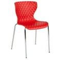 thumbnail image 1 of Lowell Contemporary Design Gray Plastic Stack Chair, 1 of 9