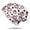 Cow and Bow White Pattern, variant on Cow and Milk White Pattern Slouchy Beanie Unisex 1 Pack,Soft and Flexible,Chemo Headwear Sleep,Dual Use,Cap Scarf