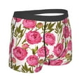 thumbnail image 2 of KLL Rose Flowers Men's Cotton Boxer Briefs Underwear-XX-Large, 2 of 8