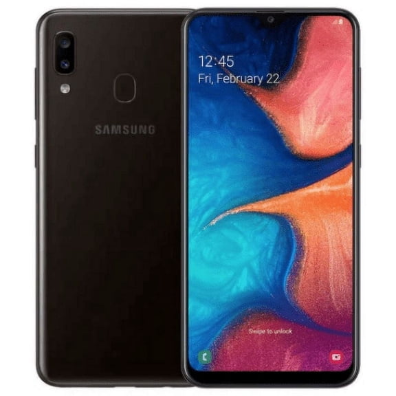 Pre-Owned Restored Samsung Galaxy A20 32GB (GSM Unlocked) - Black
