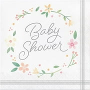 Creative Converting Farmhouse Floral Paper Napkins, 16/Pkg, Style 4