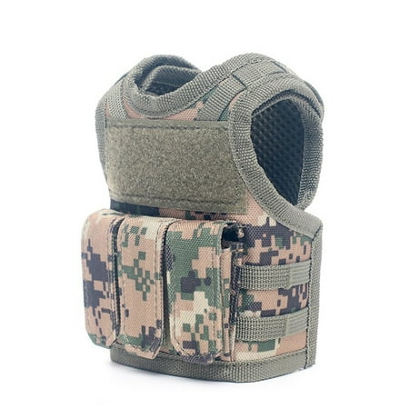 

Tactical Beer Vests Beverage Cooler Military Beverage Holder for 12-16oz Cans